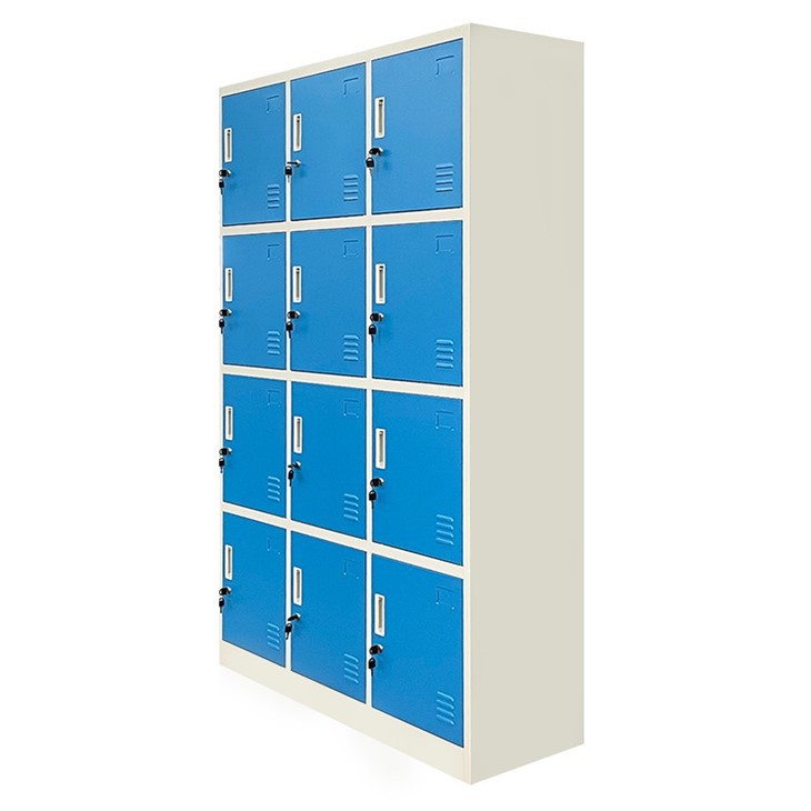 12 Door Metal Clothing Locker
