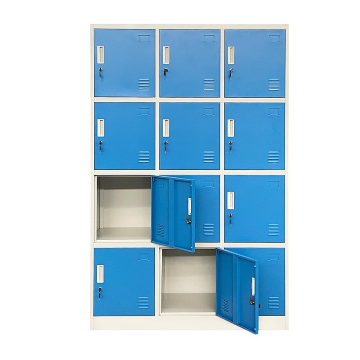 12 Door Metal Clothing Locker